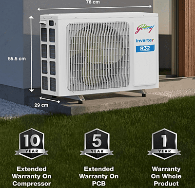 Godrej AC 2T SIC 24ITC3-WWA Godrej AC 2T SIC 24ITC3-WWA