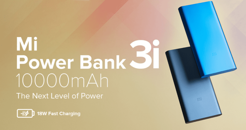10000mAh Mi Power Bank 3i 10000mAh Mi Power Bank 3i