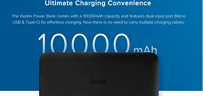 Redmi 10000mAh Power Bank