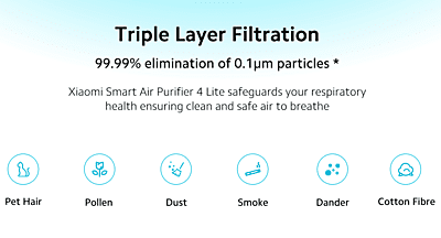 Xiaomi Smart Air Purifier 4 Lite Xiaomi Smart Air Purifier 4 Lite