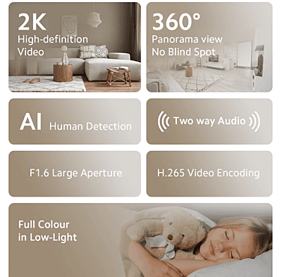 Xiaomi 360° Home Security Camera 2K