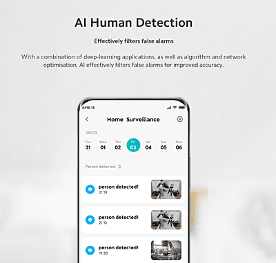 Xiaomi 360° Home Security Camera 2K