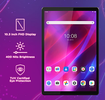 Lenovo Tab K10 FHD (10.3 inch (26.16 cm), 3GB, 32GB, Wi-Fi), Abyss Blue Lenovo Tab K10 FHD (10.3 inch (26.16 cm), 3GB, 32GB, Wi-Fi), Abyss Blue