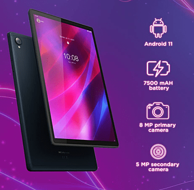 Lenovo Tab K10 FHD (10.3 inch (26.16 cm), 3GB, 32GB, Wi-Fi), Abyss Blue Lenovo Tab K10 FHD (10.3 inch (26.16 cm), 3GB, 32GB, Wi-Fi), Abyss Blue