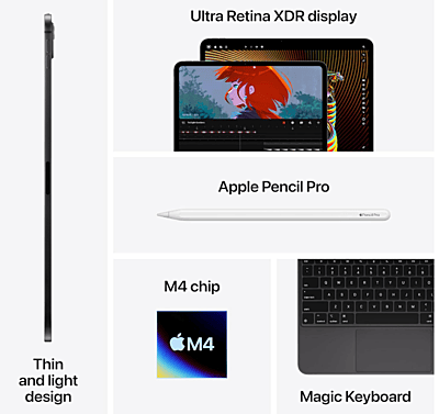 Apple iPad Pro 11″ (M4,Wifi,Cellular) 256 Gb Apple iPad Pro 11″ (M4,Wifi,Cellular) 256 Gb