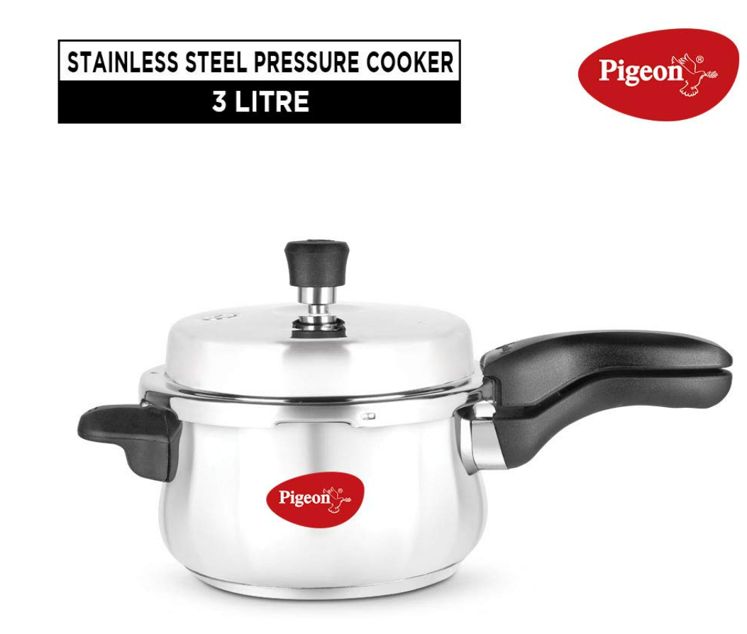 Pigeon Steel JADE Flat Bottom Tope -1750ml Pigeon Steel JADE Flat Bottom Tope -1750ml