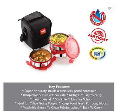 Cello ARTISTA container set (520+520ml)