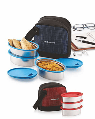 Cello ORNELLA Bowl with Lid set (500+500ml)