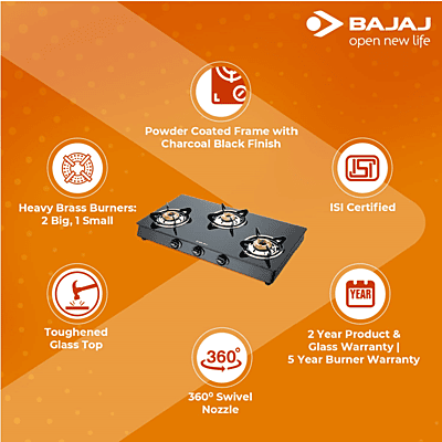 Bajaj RAFTAAR DUO LED RC TORCH Bajaj RAFTAAR DUO LED RC TORCH