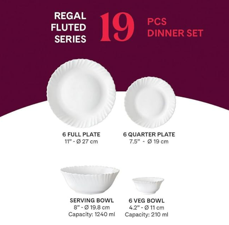 BOROSIL 23 PC D/SET