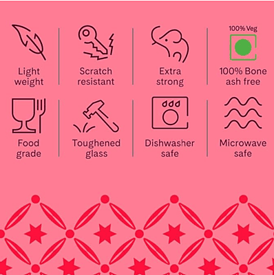 BOROSIL 23 PC D/SET