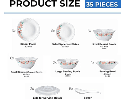 BOROSIL 63 PC D/SET NEW ARRIVAL BOROSIL 63 PC D/SET NEW ARRIVAL
