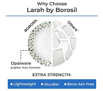 BOROSIL 27 PC D/SET