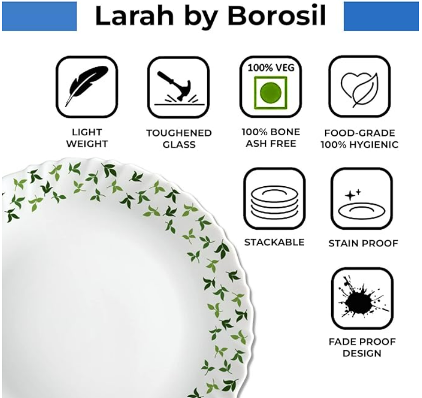 BOROSIL 27 PC D/SET