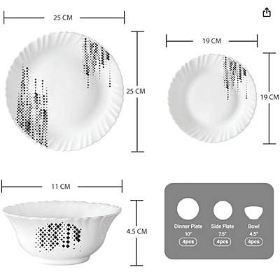 BOROSIL MULTI-P BOWL SET