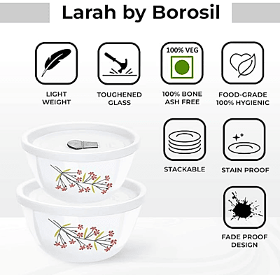 BOROSIL SOUP BOWL SET BOROSIL SOUP BOWL SET
