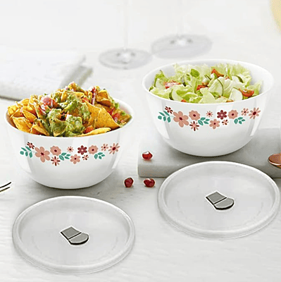 BOROSIL QUARTER PLATE SET