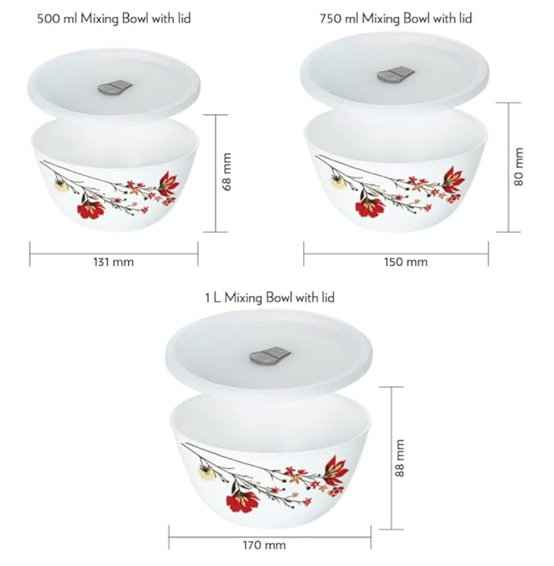 BOROSIL PUDDING SET (REGULAR) BOROSIL PUDDING SET (REGULAR)
