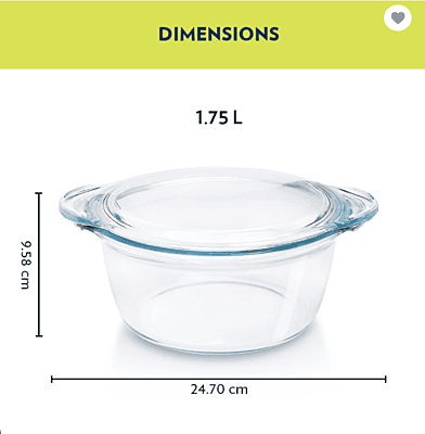 BOROSIL SS COOKFRESH TRI-PLY FLAT KADHAI WITH LID BOROSIL SS COOKFRESH TRI-PLY FLAT KADHAI WITH LID