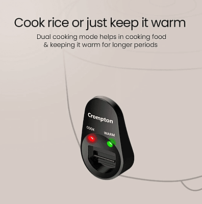 Crompton Harvest Pro Lite 1.8Ltr Rice Cooker Crompton Harvest Pro Lite 1.8Ltr Rice Cooker