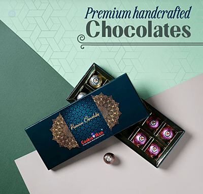CookieMan 12 Pcs Chocolates CookieMan 12 Pcs Chocolates