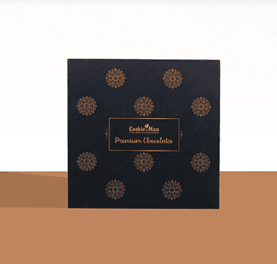 Cookie Man Premium 25 moulded chocolates Gift Box Cookie Man Premium 25 moulded chocolates Gift Box