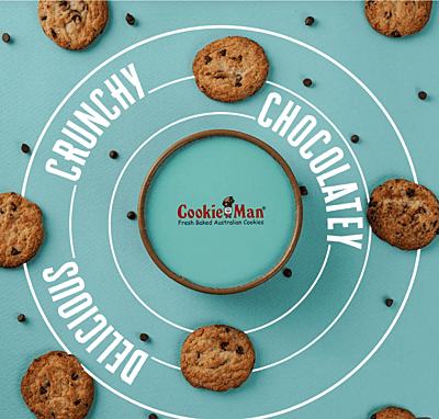 CookieMan Fruit & Nut Cookies-200g