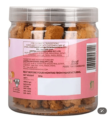 CookieMan Coconut Macaroon Cookies- 200g CookieMan Coconut Macaroon Cookies- 200g