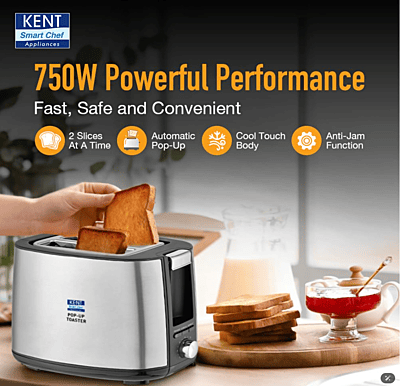 KENT POP UP Toaster - S KENT POP UP Toaster - S