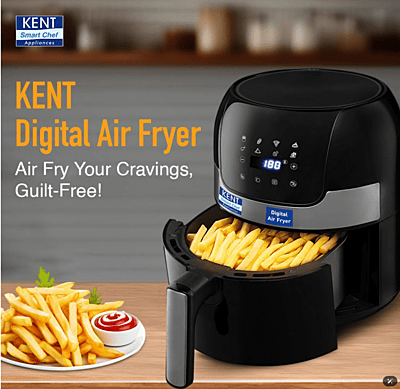 KENT Digital Air Fryer - 4 Ltr KENT Digital Air Fryer - 4 Ltr