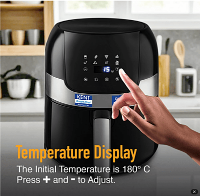 KENT Digital Air Fryer - 4 Ltr KENT Digital Air Fryer - 4 Ltr