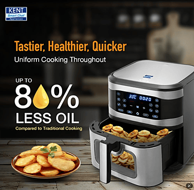 KENT Digital Air Fryer 8 Ltr