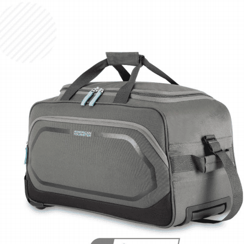 AMT AMBERO Wheel Duffle (Navy / Grey ) AMT AMBERO Wheel Duffle (Navy / Grey )