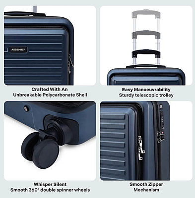 Assembly Stark Overnighter Hard Luggage Assembly Stark Overnighter Hard Luggage