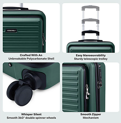 Assembly Stark Overnighter Hard Luggage Assembly Stark Overnighter Hard Luggage