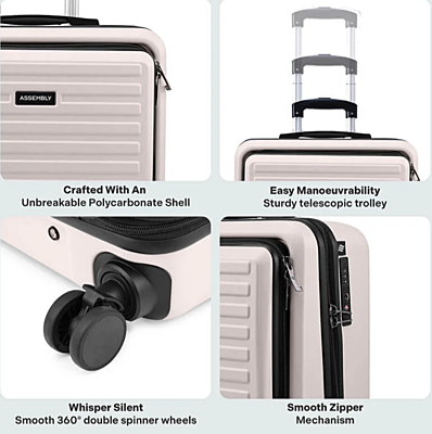 Assembly Stark Overnighter Hard Luggage Assembly Stark Overnighter Hard Luggage