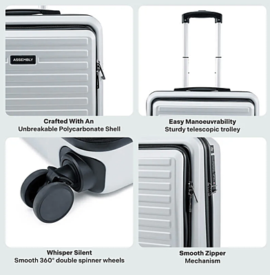 Assembly Stark Overnighter Hard Luggage Assembly Stark Overnighter Hard Luggage