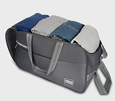 Urban Tribe Novel Duffel With Trolly Bags Medium Urban Tribe Novel Duffel With Trolly Bags Medium