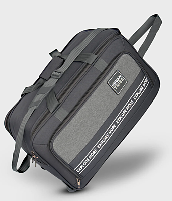 Urban Tribe Cargo Duffel with Trolly Bags Medium Urban Tribe Cargo Duffel with Trolly Bags Medium