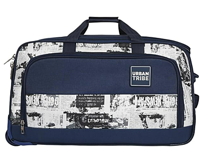 Urban Tribe Forbes Duffel With Trolly Bag Small