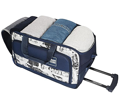 Urban Tribe Forbes Duffel With Trolly Bag Small