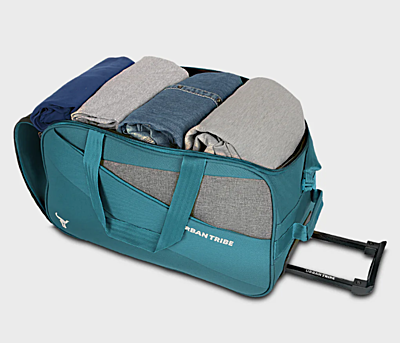 Urban Tribe Benin Duffel With Trolly Bag Large Urban Tribe Benin Duffel With Trolly Bag Large