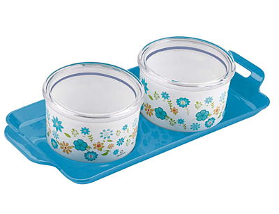 Olive Blossom Serving Tray (2x300ML) Olive Blossom Serving Tray (2x300ML)