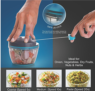 Signora ware Quick Chopper & Blades 500ML Signora ware Quick Chopper & Blades 500ML
