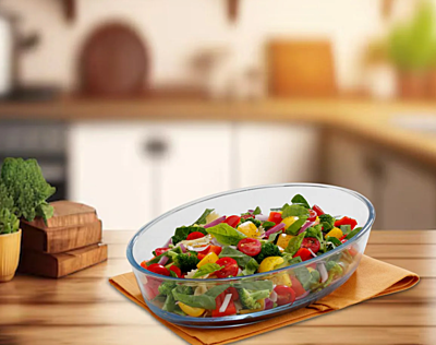 Signora ware Bake &Serve Oval Square Dish 700ML Signora ware Bake &Serve Oval Square Dish 700ML