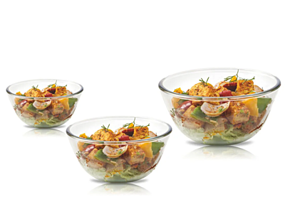 Signora ware Mixing Borosilicate Bowl Combo- set/3 (500,1000,1500 ML) Signora ware Mixing Borosilicate Bowl Combo- set/3 (500,1000,1500 ML)