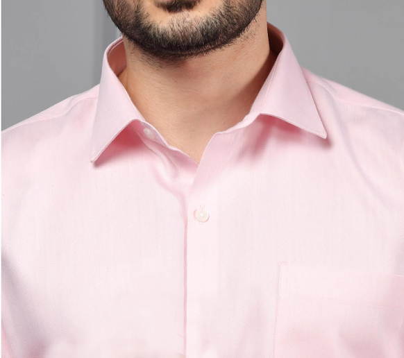 Reid & Taylor CVC Herringbone Shirt