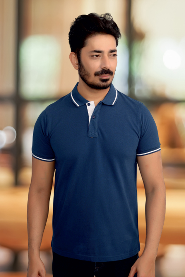 Monte Carlo poly Cotton Tipping T- Shirt Monte Carlo poly Cotton Tipping T- Shirt