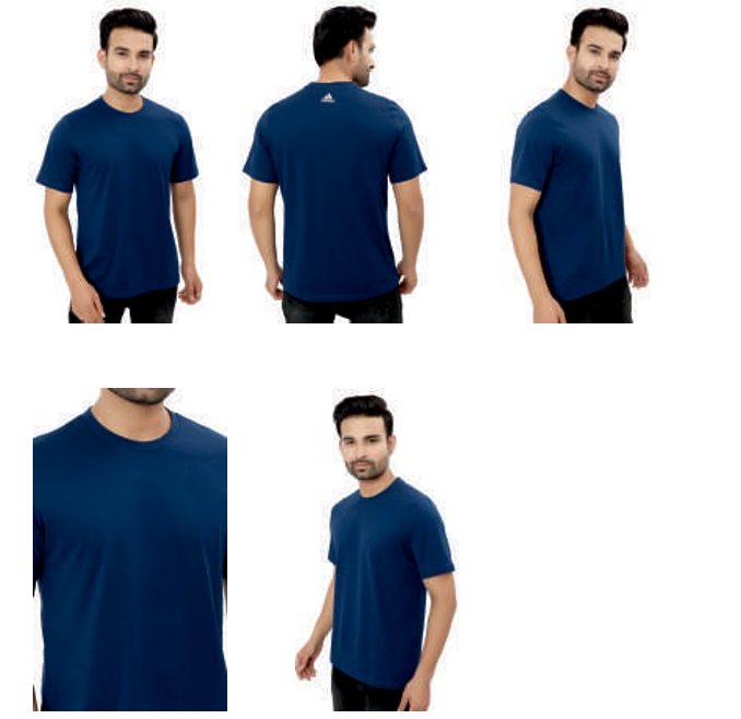 Adidas 100% Cotton  Round Neck Aero Ready T-Shirt