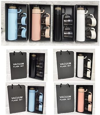Vaccum flask with 2 cups model -2 Vaccum flask with 2 cups model -2